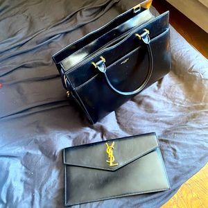Saint Laurent Purse w clutch